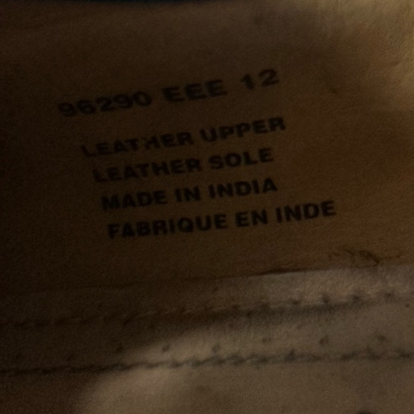 PROTOCOL fair condition used men’s leather dress shoes size 12 - Picture 6 of 8